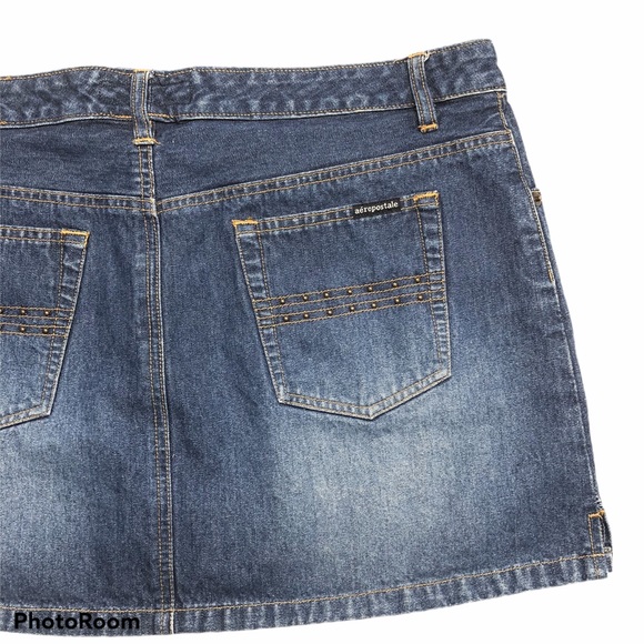 Aeropostale Denim Mini Skirt - Picture 6 of 8